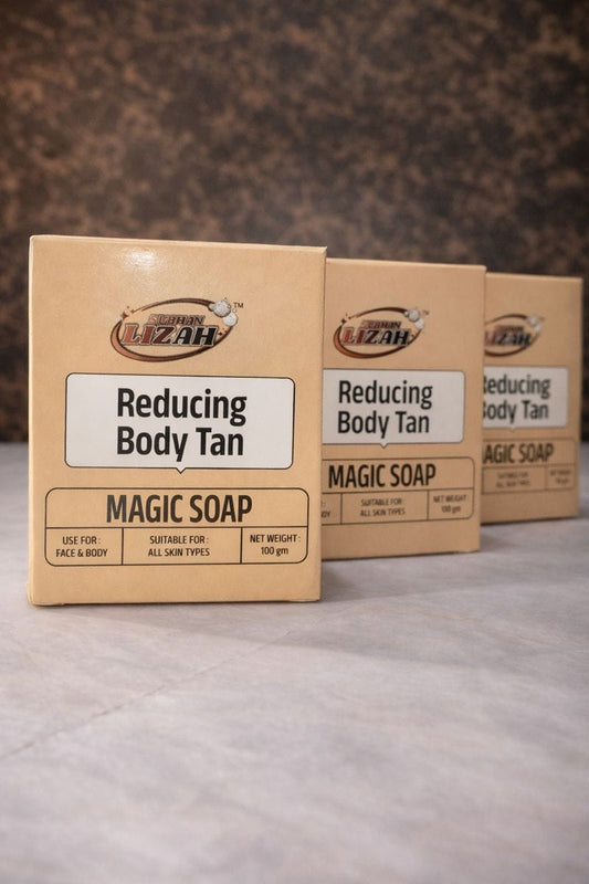 Lizah Magic Soap for Tan Removal & Skin Brightening – Suitable for All Skin Types
