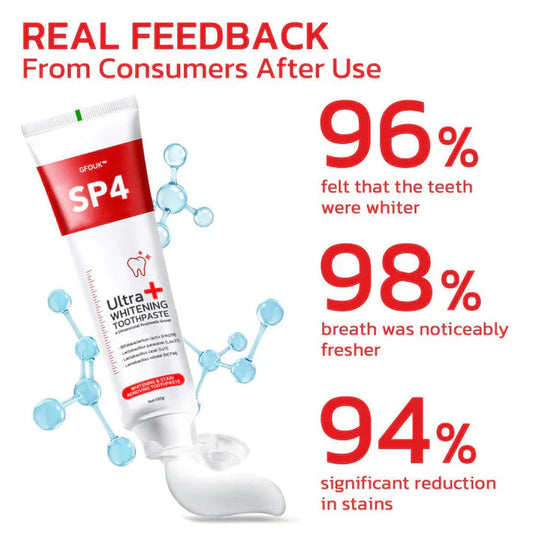 SP-4 Ultra Teeth Whitening Toothpaste (Buy 1 Get 1 Free)